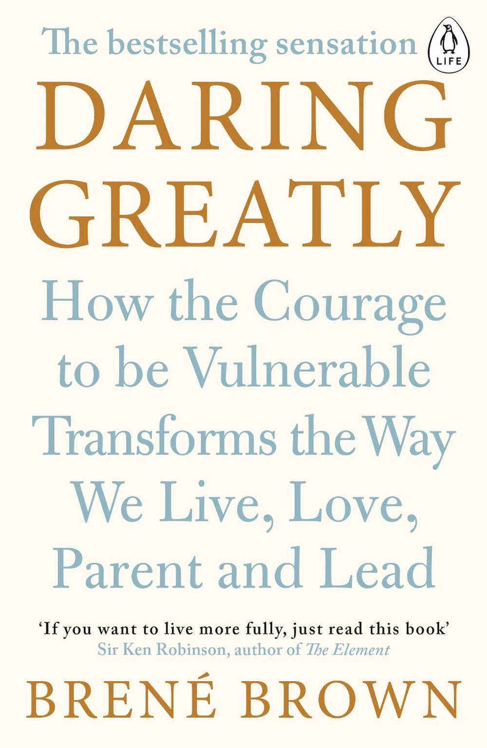 Daring Greatly by Brené Brown book cover