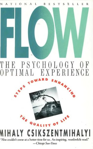 Flow by Mihaly Csikszentmihalyi book cover